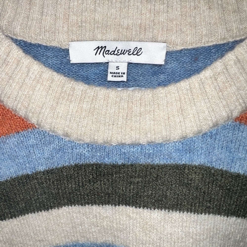 Madewell Striped Oversized Sweater - Picture 4 of 6